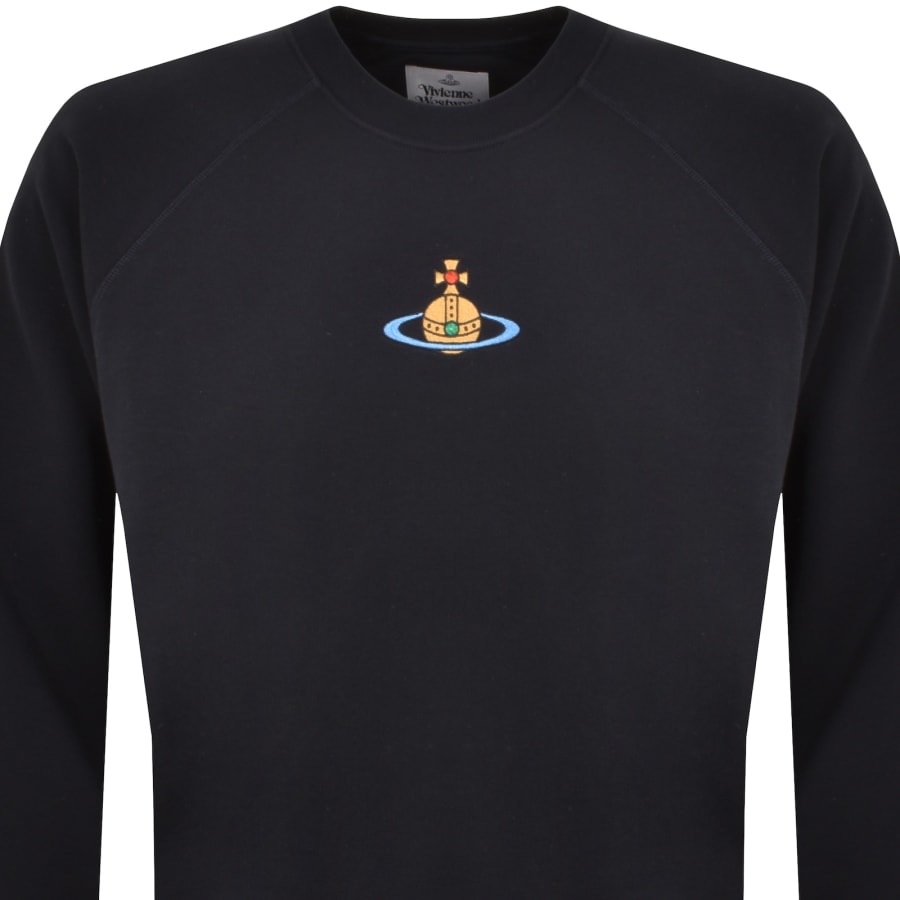 Vivienne Westwood Raglan Sweatshirt Navy | Mainline Menswear